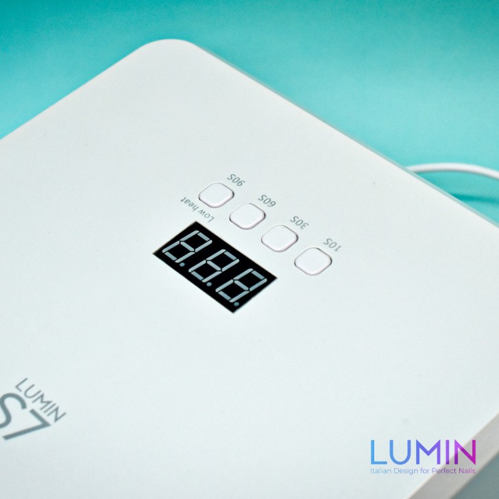 LUMIN S7 LAMPADA UV LED 60W con Display, Timer, Sensore automatico