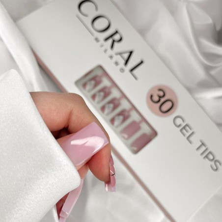 GEL TIPS CUADRADAS 30 PIEZAS Glam Shape GEL TIPS CUADRADAS 30 PIEZAS Glam Shape