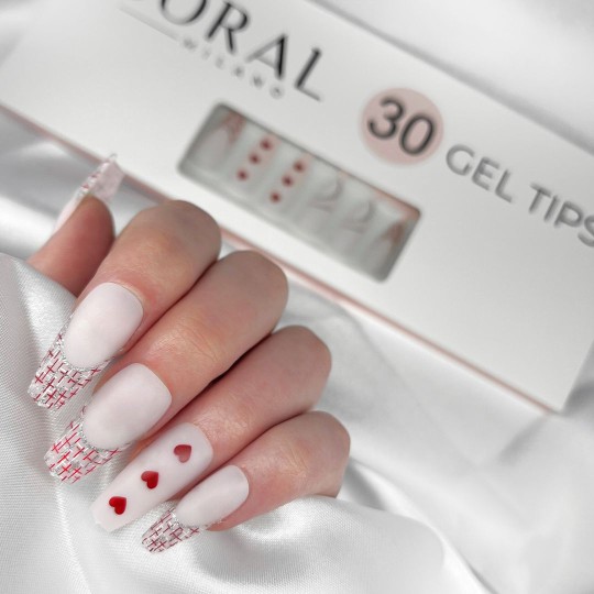 GEL TIPS - BALLERINA 30PZ Dark Romance 2