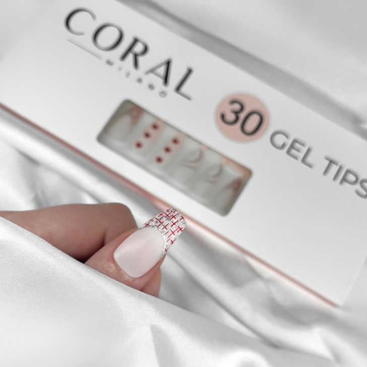 GEL TIPS - BALLERINA 30PZ Dark Romance