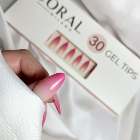 GEL TIPS - AMANDE 30 PIÈCES