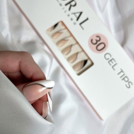 GEL TIPS - MANDORLA 30PZ Black Velvet