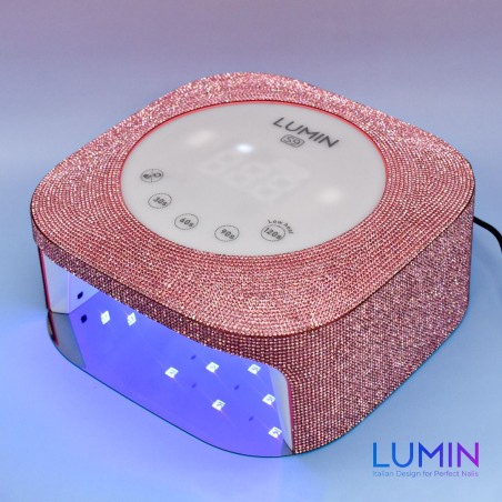 Lampe Led UV Lumin S9 Pink STRASS 48W avec affichage, minuterie et capteur automatique