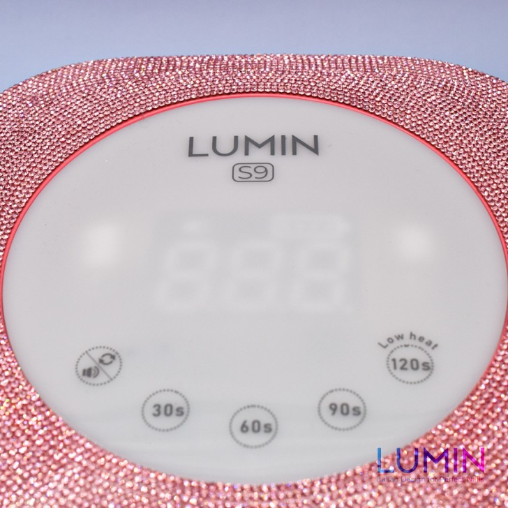 Lampe Led UV Lumin S9 Pink STRASS 48W avec affichage, minuterie et capteur automatique