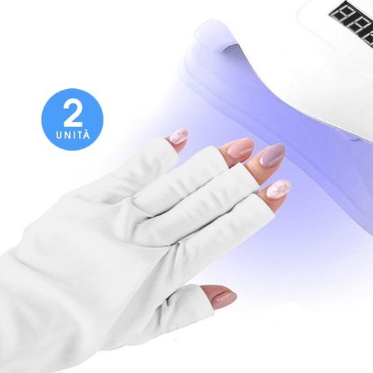 GUANTES ANTI-UV Beauty Gloves BLANCO 2PIEZAS