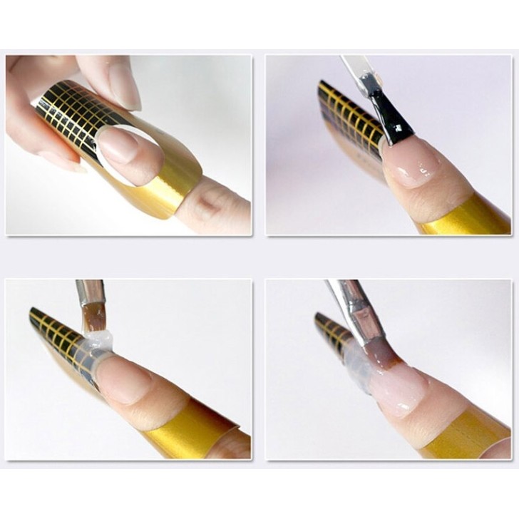 MAPS OVAL FUCHSIA FOR NAIL EXTENSION - 500 pieces